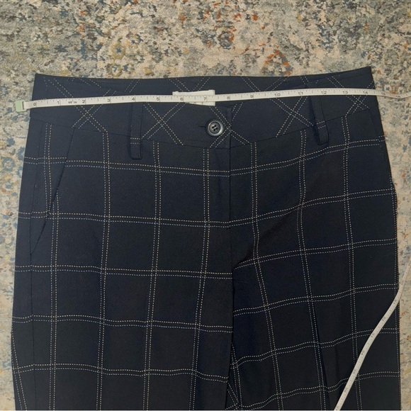 LOFT window pane black straight leg Trousers - Picture 9 of 9